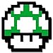 Produktbild 8 BIT MARIO MUSHROOM Funny Aufkleber Sticker for Skateboards, Snowboards, Scooters, BMX, Mountain Bikes, Laptops, iPhone, iPod, Guitars etc
