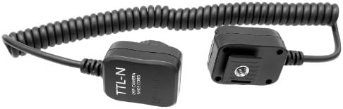 Gadget Career TTL Flash Cable for Nikon D810 D800E D800 D750 D610 D600 D5300 D3300