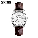 Easy Go Shopping Mode Uhr Gürtel Männliche Business Wasserdichte Quarz Uhr Herrenuhr Geschenk Uhr (Color : 4)