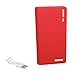 Price comparison product image UKayed 10800MAH Power Bank Emergancy Travel Portable Juice USB Battery Charger Smart Phone In RED