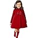 Highdas kleine Mädchen bowknot Windbreaker Herbst Winter Outwear Kleid Mantel rot / 100
