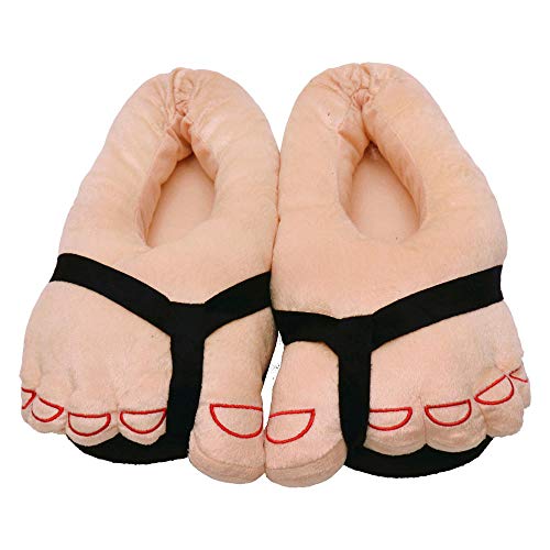 Preisvergleich Produktbild trendaffe Riesen-Fuß Hausschuhe im Paar - Riesen Fuß Pantoffel Slipper