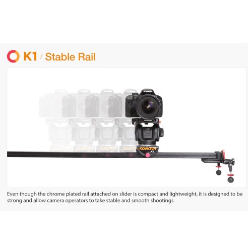 Konova Portable Slider Dolly K1 48cm (18.9 Inch)