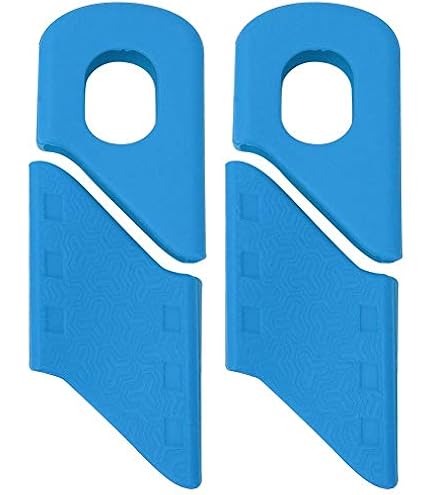 Fahrrad Kurbelschutz 2-tlg - Silikon Abdeckung Für Kurbelarme | Rutschfest & Stoßdämpfend