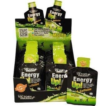 VICTORY ENDURANCE, Energy Up Gel y Cafeína, Mojito - 960 gr