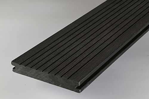 WPC Terrassendiele Volldiele Inovation 138 x 19 mm Musterbox mit allen Systemteilen - 4