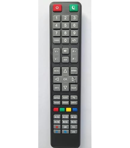ALLIMITY Sostituisci Telecomando adatto per K50DLJ11US K43DLJ12US K43DLG12US K58DLJ12US 13256 K32DLG12HS K55DLG12US K40DLJ12FS K50DLJ12US K24DLG12HS W50CF12SMART W43CF12SMART
