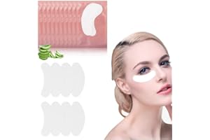 LEINGGG Wimpernverlängerung Pads, Augenpads für Wimpernverlängerung, 50 Paare/satz Wimpernverlängerung Hydrogel Under Eye Gel Augenklappe Pad Aufkleber Make Up Tool für Pro Salon Individuelle