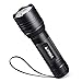 Price comparison product image VOKKA 1000-Lumen Small Flashlight, CREE/ORSAM Dual-LEDs, 5 Modes, IP65 Water-Resistant, Rechargeable Handheld Flashlight with Tactical Silent Button, for Dog-Walking, Camping, Hiking, Emergencies
