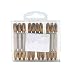 Produktbild NaiCasy Schraubendreher-Bits Multifunktions-Bohrer Kombination Schlagschrauber bereit Zubehör Reparatur Werkzeuge Stahl Double Ended Bits 6Pcs