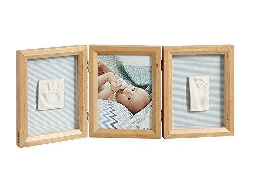 Baby Art My Baby Touch Two Print Frame, Honey