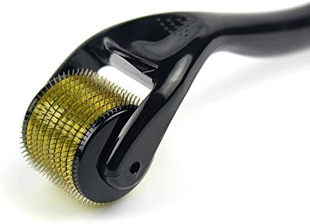 Derma Roller 1.5mm MicroNeedles for better cosmetics application,540 Derma Needle Roller for Acne Scars, Face, Body, Hair Loss, Wrinkles, Blackheads, Sun Damaged, Ageing- Daily Care Product