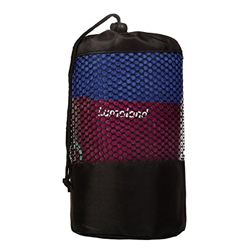 Lumaland Premium Mikrofaser Yoga Handtuch mit Antirutsch Noppen 60x180cm für die Yogamatte verschiedene Farben - 6