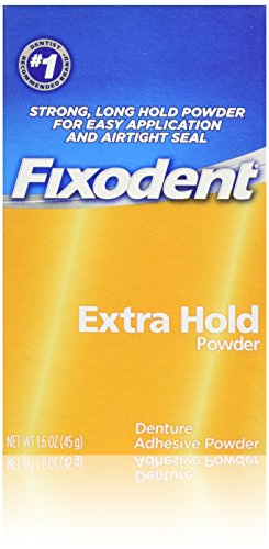 Fixodent Denture Adhesive Powder, Extra Hold - 1.6 Oz RS.858 (75.00% Off) - Amazon Fixodent Denture Adhesive Powder, Extra Hold - 1.6 Oz RS.858 (75.00% Off) - Amazon