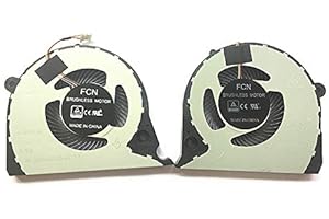 Fleshy Leaf Ventilateur de refroidissement pour processeur et processeur graphique Dell Inspiron 15 7577 7588 G7-7577 G7-7588 G5-5587 Series DFS541105FC0T DFS2000054H0T