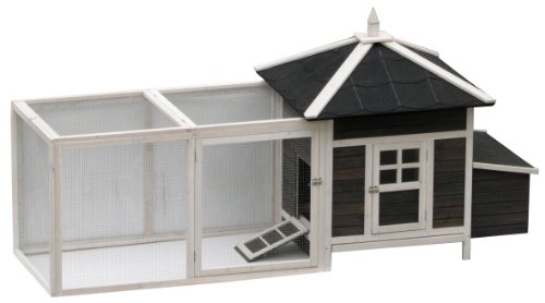 AK for Pets Hühner- & Hasenstall Pagoda, 208 x 78 x 100 cm