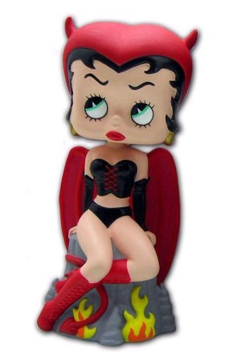 Bobble Head Betty Boop Devil 7-inch