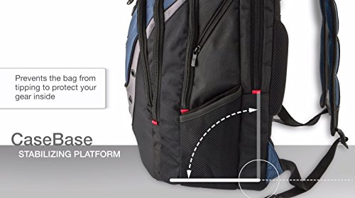Wenger 600638 IBEX 17″ Laptop Backpack , Triple Protect compartment with iPad/Tablet / eReader Pocket in Blue {25 Litres} - 3
