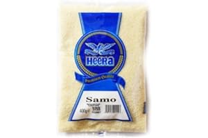 GANARIC Heera Samo 400g (Pack of 1) – Commonly consumed during fasts in India - A Nutrient-Dense, Healthful millet – Can Be Used In Variety Of Dishes