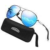 Deportes al aire libre Gafas de sol -El diseño liviano es ideal para motocicletas y ciclismo, conducir, correr, pescar, escalar u otras actividades al aire libre. El diseño conciso con el estilo clásico de los años 80 hace que se vean increíbles.