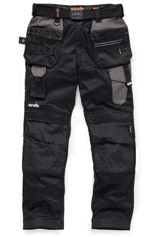 Scruffs Men's Worker Trouser, Black 