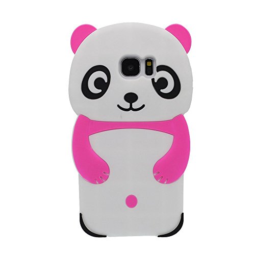 Hcheg funda de silicona dise o rojo panda para Samsung Galaxy S7 edge - Un dise o elegante y una protecci n ptima 1XProtector de pantalla Hcheg funda de silicona dise o rojo panda para Samsung Galaxy S7 edge - Un dise o elegante y una protecci n ptima 1XProtector de pantalla
