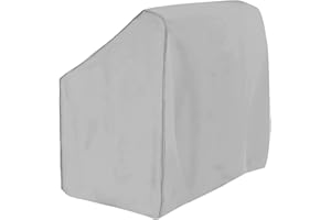 COCO PARK FCOUIID Housse pour Console Centrale de Bateau, Toile Polyester 600D de qualité Marine, imperméable, Gris (Taille L jusqu'à 116,8 x 101,6 x 114,3 cm (l x L)