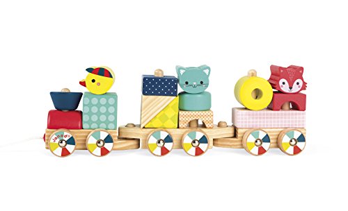 Janod - J08022 - Train Baby Forest
