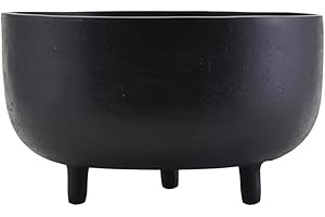 House Doctor, Doniczka, Jela, czarny, oksydowany, jeden rozmiar
