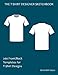 Produktbild The T-Shirt Designer Sketchbook: 200 Front/Back Templates for T-Shirt Designs