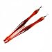 Coscelia 2pcs Stainless Steel Nail Tool Cuticle Fork Nail Art Tools Kits Treatment