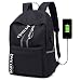 Produktbild Pinkfishs 20L USB Rucksack 15inch Laptop-Tasche Wasserdicht Camping Multifunktionsstorungen Rucksack Manner Frauen - Schwarz