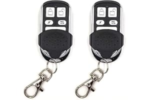 LAWOHO 2 pezzi - Compatibile Hörmann Hs1 | Hs2 | Hs4 | Hsm2 | Hsm4 | Hse2 | Hsz1 | Hsz2 | Hsp4 | Hsp4-C | Hsd2-A | Sostituzione telecomando per porta garage Hsd2-C | Frequenza: 868,30 MHz