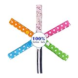 URAQT Baby Flaschen Halter Spielzeug Bügel Gurt, für Kinderwagen/Autositz/Hochstuhl – 6Pcs - 2