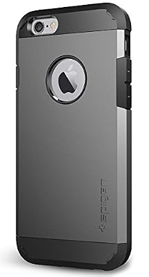 Spigen Coque iPhone 6s, Spigen® Coque iPhone 6 / 6s [protection Extreme] HEAVY DUTY Tough Armor Antichoc Protective Etui Coque pour Apple iPhone 6 / 6s - Gunmetal (SGP11612)