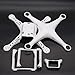 Produktbild Elviray Drone Body Shell Rahmen Case Cover mit Fahrwerk für DJI Phantom 3 Professional Advanced Standard Quadcopter Ersatzteile