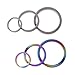 Produktbild SEGRJ EDC Titanium Alloy Key Ring Pocket Tool Mini Split Keychain Buckle Circle Clip