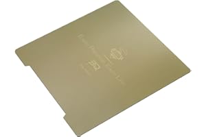 BIGTREETECH Cama Magnética Pei para CR10/ CR10S Pro Series, Flexible Placa de Acero Plataforma 3D Impresora 310 x 310mm Ninguna Textura Fuerte Adhesión para Anet A8 Plus, Anycubic Mega-x