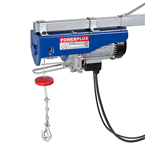 Elektrische Seilwinden Hebezüge Elektro-Seilzüge 100-800 kg Tragkraft 510-1.250 Watt Dreh- und ausziehbarer Träger für elektrische Flaschenzüge - 2