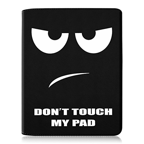 Fintie iPad 2/iPad 3/iPad 4 Hülle – 360 Grad rotierende Schutzhülle mit Standfunktion Smart Cover Case Tasche Etui mit Auto Schlaf / Wach Funktion für Apple iPad 2,iPad 3 & iPad 4th Generation mit Retina Display – Dont Touch - 9