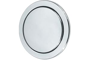 OLIBOB 73.5mm Single Flush Chrome Toilet Push Button for Thomas Dudley – 327736 313085