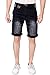 Devil fashionable trendy Denim Shorts BLACK RS.725.00