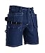 Produktbild Blakläder kurze Arbeitshose Shorts Handwerker 1534, Farbe:marine;Größe:50
