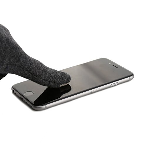 Original Arktis Luxus Smartphone Handschuhe (kapazitiv Touchscreen Handschuhe – Unisex) Herren Damen Männer Frauen Grau - 3