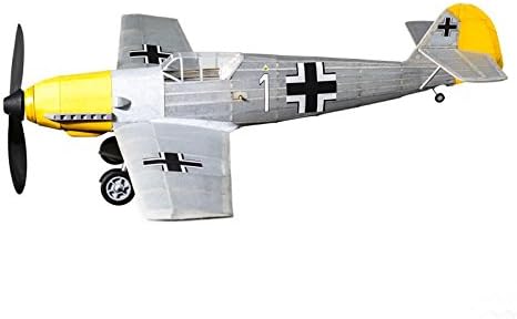 Messerschmitt ME-109 complete vintage model rubber-powered balsa wood aircraft kit that really flies!