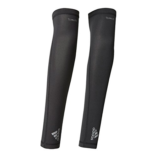Preisvergleich Produktbild adidas Herren Climalite Sleeve Armlinge, Black / Black / Refsil, L