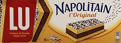 Lu 6 Napolitain L'Original 180 g - Lot de 6