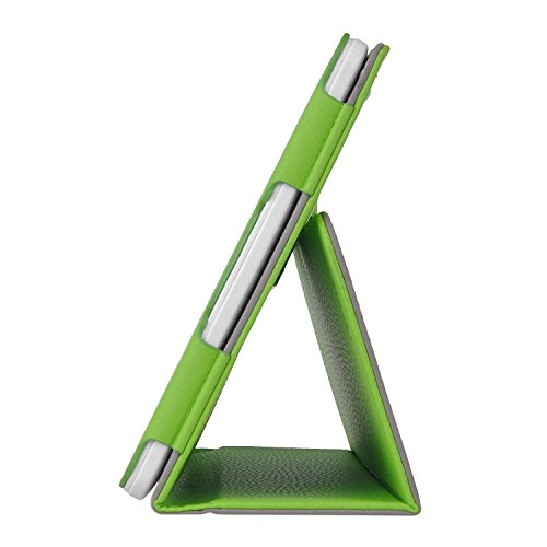 IVSO hochwertiges PU Leder Etui hülle Tasche Case – mit Standfunktion, super 360° Anti-Wrestling, ist für Acer Iconia One 10 (B3-A30) 25,7 cm (10,1 Zoll HD) Tablet-PC perfekt geeignet (Grün) - 5