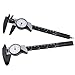 Produktbild Hunpta 0-150mm Dial Vernier Bremssattel Messlehre Micrometer Werkzeug 0-6 "& Case (Schwarz)
