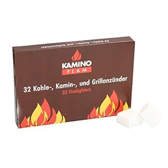 Kaminoflam Grillanznder Wrfel 32 Stck Kaminanznder Kohleanznder Grill Anznder Fr Kohle Holz Feueranznder Fr Grillkamin Ofen